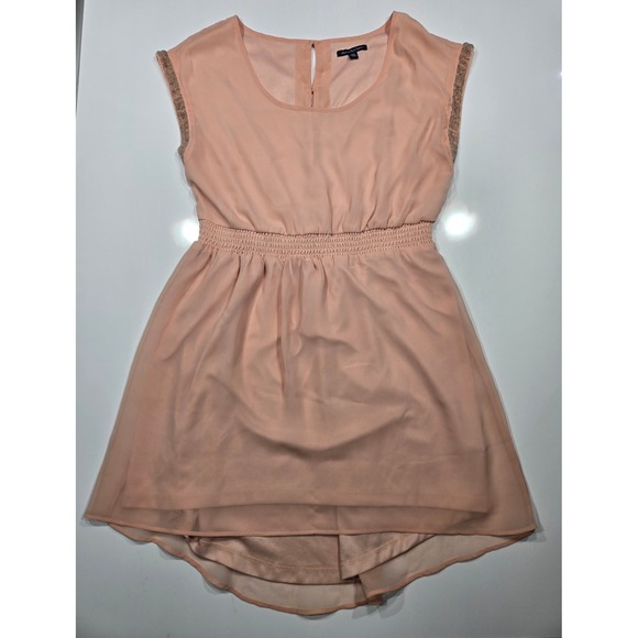 American Eagle Outfitters Dresses & Skirts - American Eagle Outfitters‎ Pink Dress Beaded Sleeveless Party Casual M (1241)